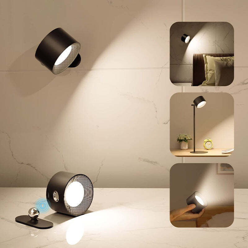 Lámpara de pared magnética