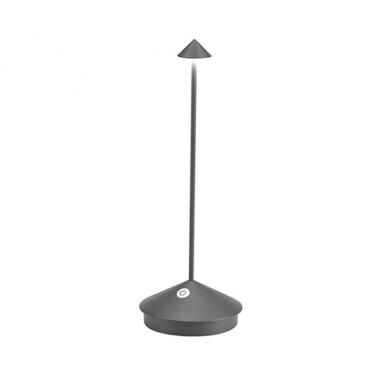 Lámpara de mesa LED minimalista 2024: iluminación inalámbrica, resistente al agua y regulable 