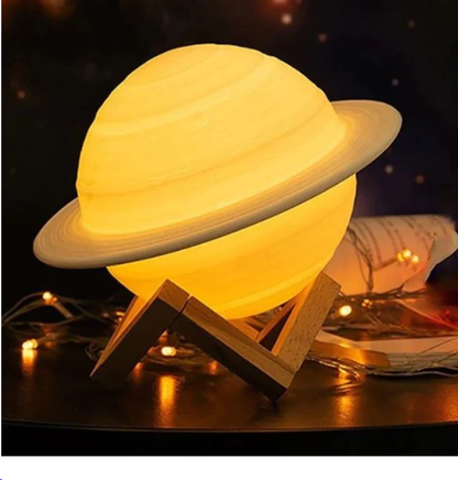 Luces que cambian de color en el planeta