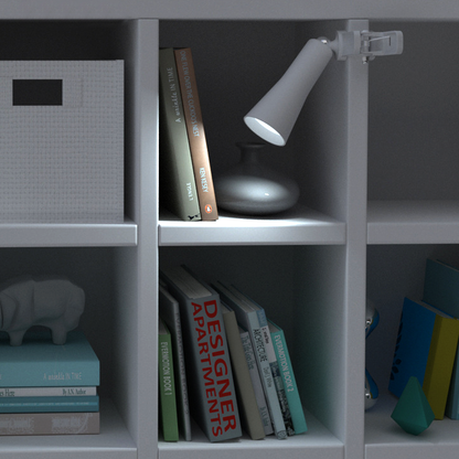 Lámpara de mesa portátil magnética 3 en 1: iluminación totalmente flexible y lámpara LED regulable que cuida la vista. 