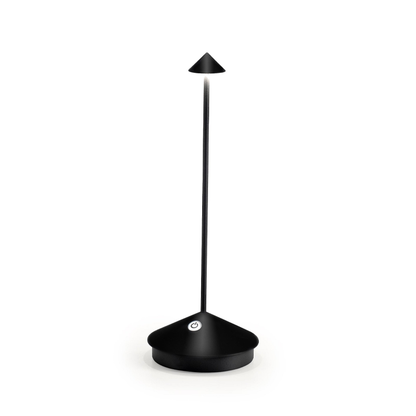 Lámpara de mesa LED minimalista 2024: iluminación inalámbrica, resistente al agua y regulable 